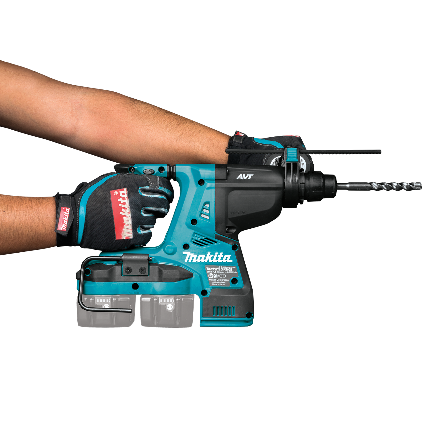 Makita XRH08Z 36V (18V X2) LXT® Brushless 1‘1/8" SDS‘PLUS AVT® Rotary Hammer, Tool Only