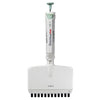 Globe Scientific 3365-50 Pipette Diamond PosiStop Fully Autoclavable 12-Channel Adjustable volume 5 - 50ul Green