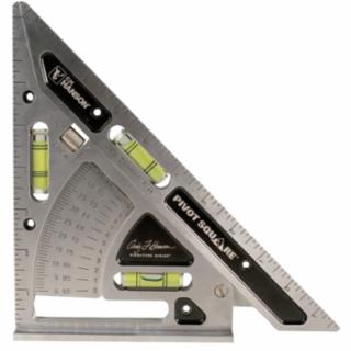 C.H. HANSON® 03060 Pivot Square- W/Pouch (Pkgd.)