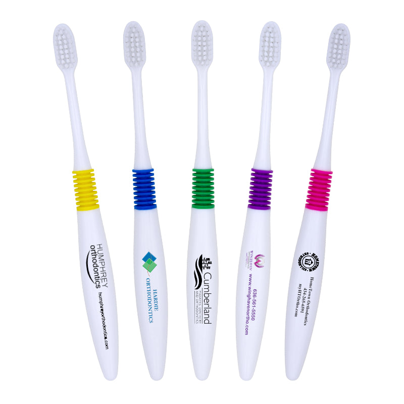 Tess Corporation 33805 Ortho Spiral Soft Channel Trim Orthodontic Toothbrush