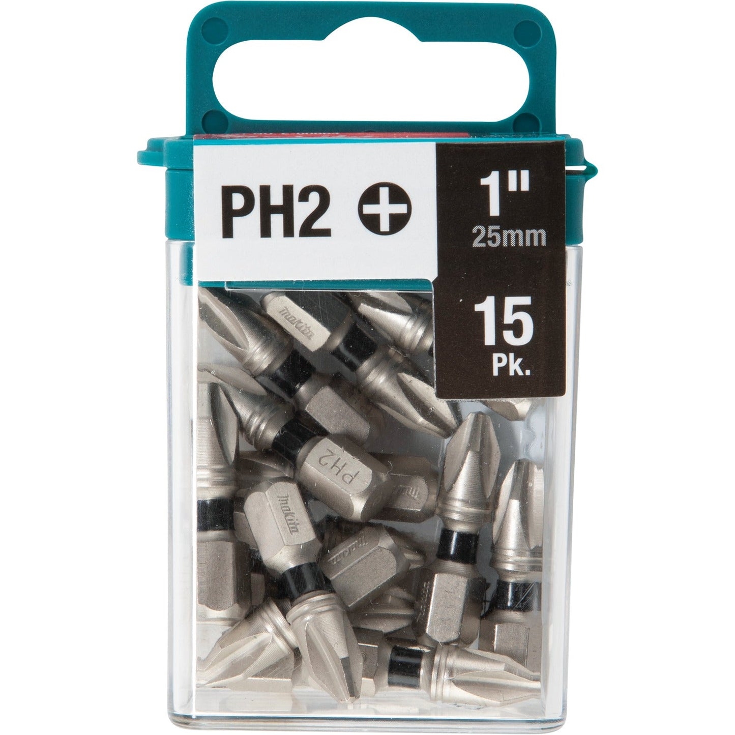 Makita E-00664 Impact XPS® #2 Phillips 1" Insert Bit, 15/pk