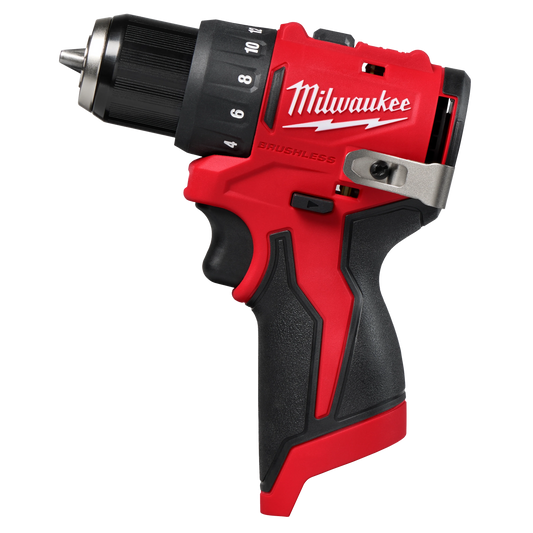 Milwaukee Tool 3401-20 M12™ Subcompact Brushless 3/8" Drill/Driver, 1 EA