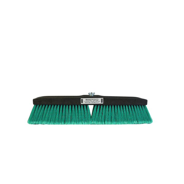 Bruske Medium Green Brulon Casing With Brown Brulon Center Bristles 18"