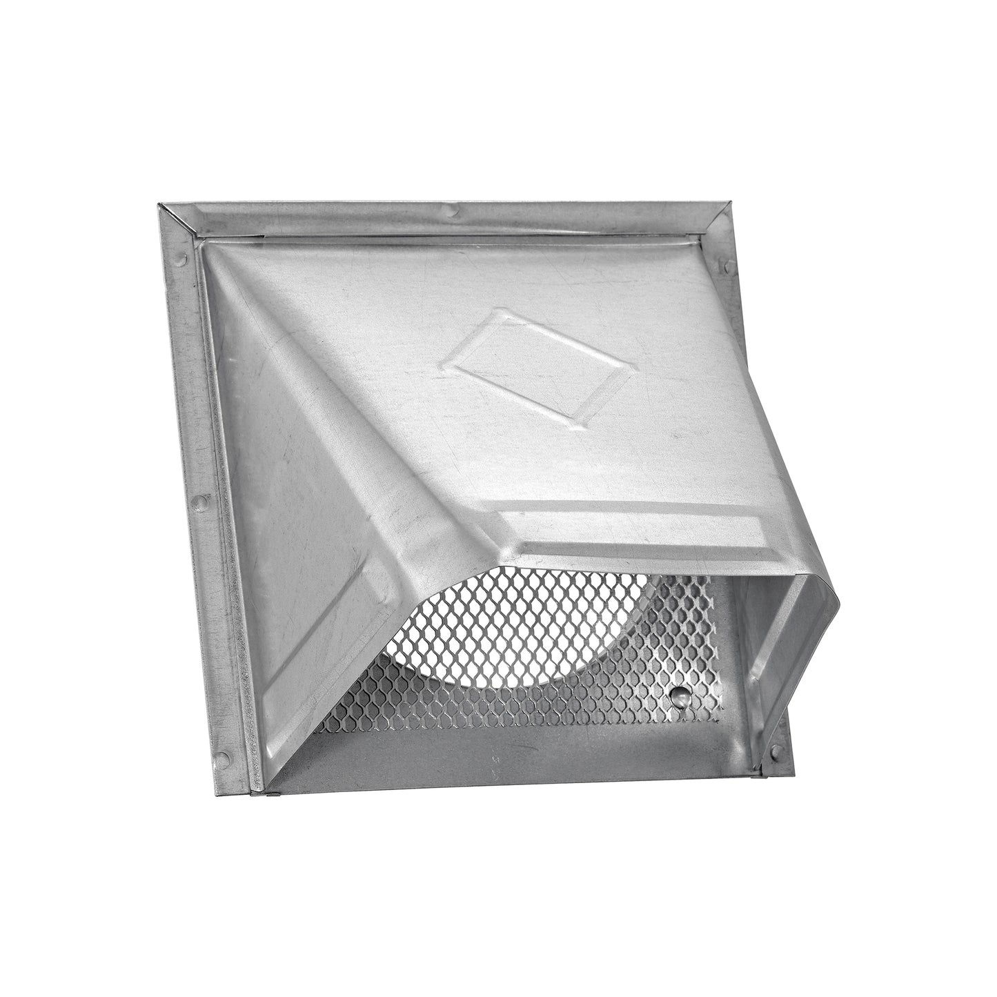 Lambro 3440GNDSNT 4 Inch Galvanized Steel Wall Fresh Air Intake Vent – Screen (No Damper)