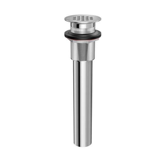 Jones Stephens D70105 Chrome Plated Brass Grid Drain without Overflow