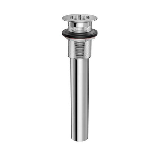 Jones Stephens D70105 Chrome Plated Brass Grid Drain without Overflow