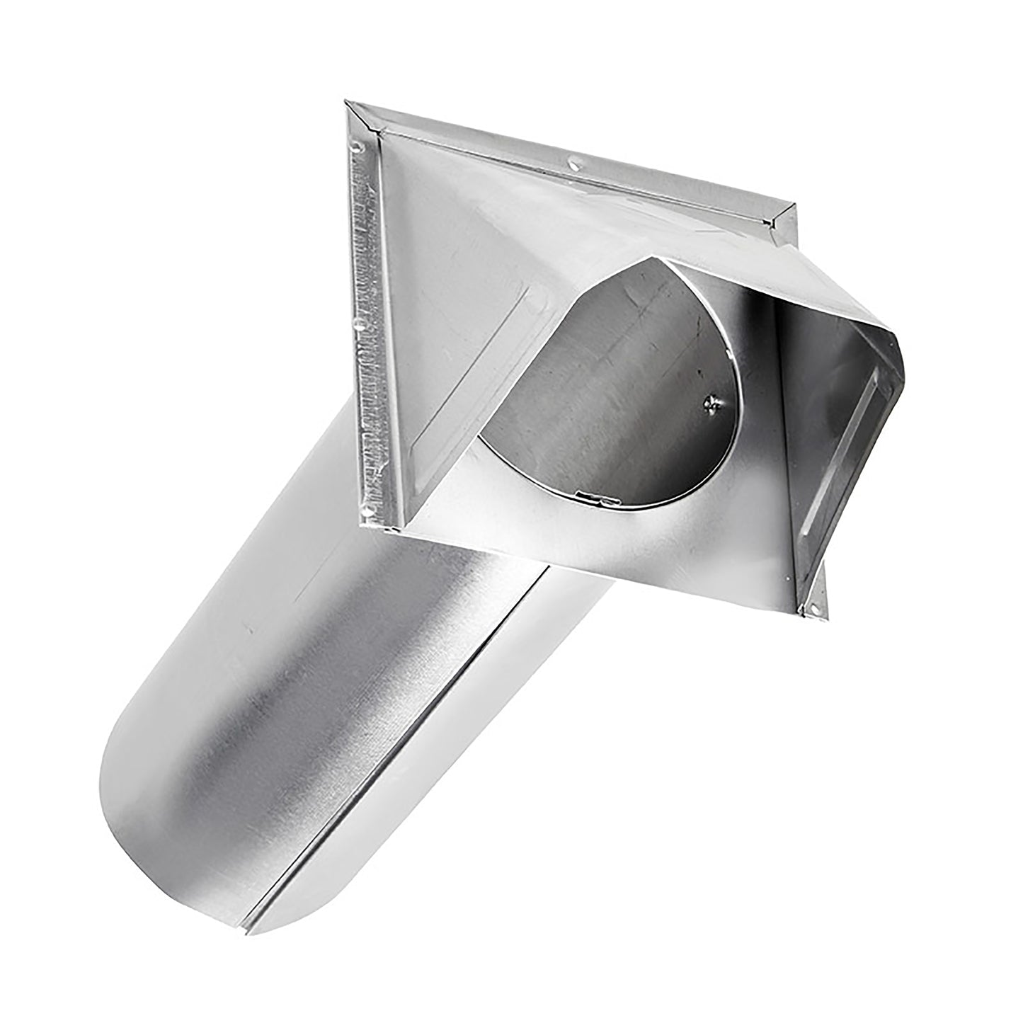 Lambro 344S 4 Inch Aluminum Exhaust Wall Hood Vent – 11 Inch Pipe (Retail)