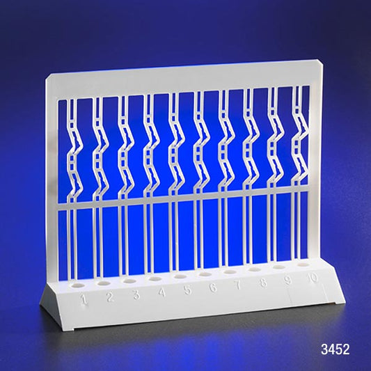 Globe Scientific 3452 ESR Rack with Pipette Clamps for use with Sedigren & Sedi-Rate ESR Systems