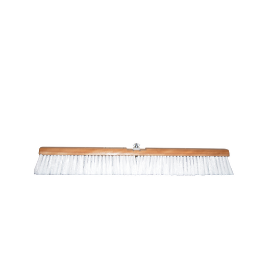 Bruske Medium Chalk White Casing With Chalk White Center Bristles 30"