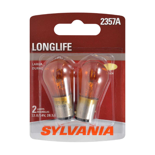 Sylvania 2357A Long Life Mini Bulb, 2 Pack