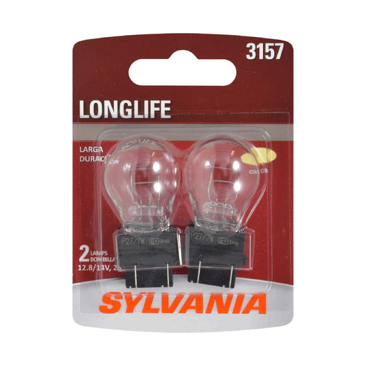 Sylvania Automotive 34584 Sylvania 3157 Long Life Mini Bulb, 2 Pack