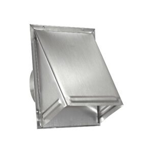 Lambro 348 8 Inch Aluminum Exhaust Wall Hood Vent