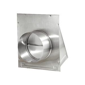 Lambro 346 6 Inch Aluminum Exhaust Wall Hood Vent