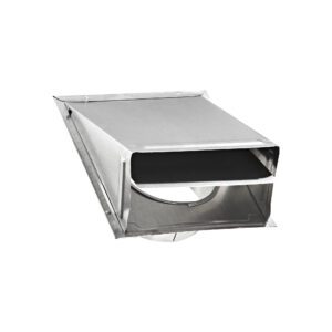 Lambro 346 6 Inch Aluminum Exhaust Wall Hood Vent