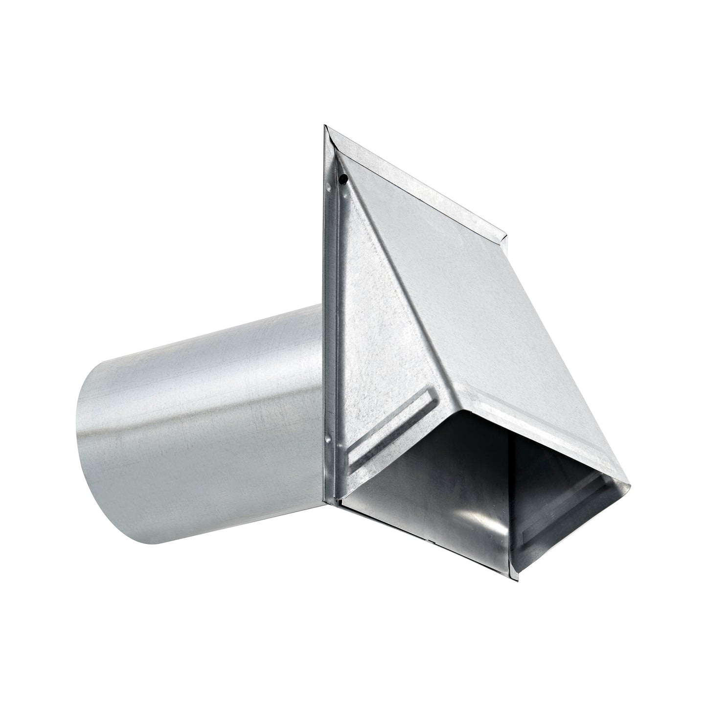 Lambro 3460G-11 6 Inch Galvanized Steel Exhaust Wall Hood Vent – 11 Inch Pipe