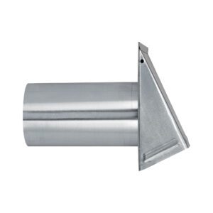 Lambro 3460G-11 6 Inch Galvanized Steel Exhaust Wall Hood Vent – 11 Inch Pipe