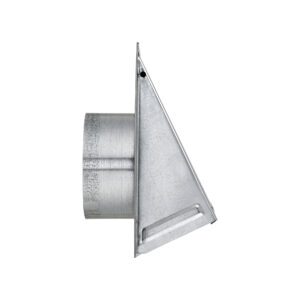 Lambro 3460G 6 Inch Galvanized Steel Exhaust Wall Hood Vent