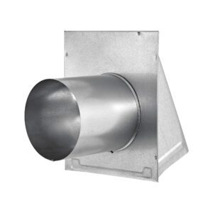 Lambro 3480G-6 8 Inch Galvanized Steel Exhaust Wall Hood Vent – 6 Inch Pipe