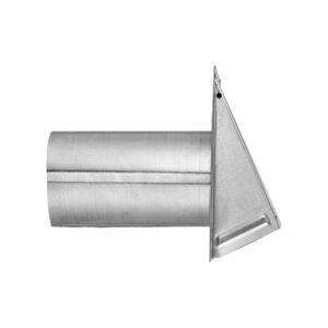 Lambro 3460GS-11 6 Inch Galvanized Steel Exhaust Wall Hood Vent – 11 Inch Pipe – Screen