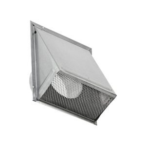 Lambro 3470GS 7 Inch Galvanized Steel Exhaust Wall Hood Vent – Screen