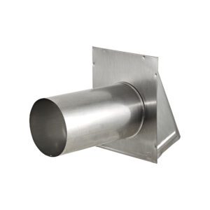 Lambro 3480-11 8 Inch Aluminum Exhaust Wall Hood Vent – 11 Inch Pipe