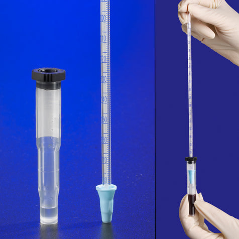 Globe Scientific 3470 ESR Sedi-Rate Westergren System Pipettes and Citrate Vials Bulk 200 Tests