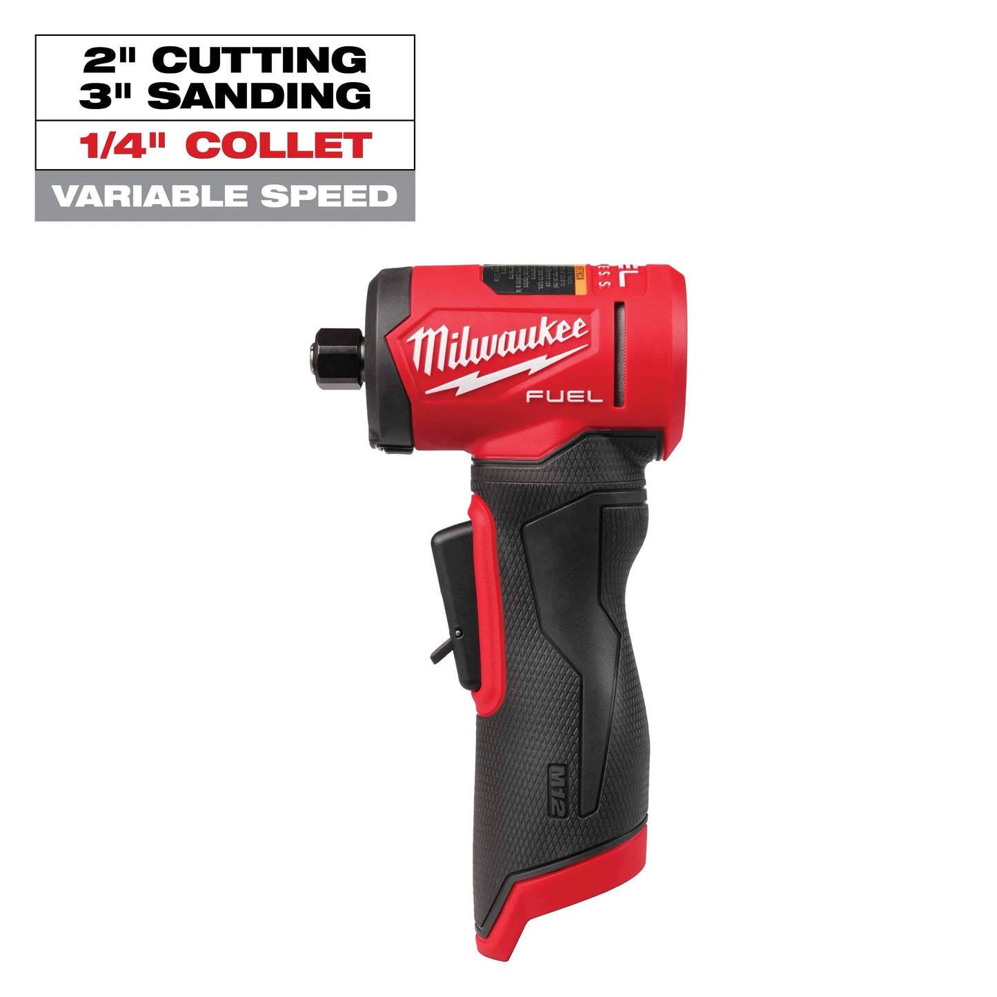 Milwaukee Tool 3485-20 M12 FUEL™ 1/4" Right Angle Die Grinder, 1 EA