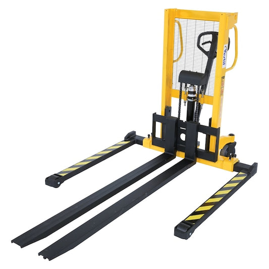 Vestil VHPS-550-AA-F72 MANUAL STACKER ADJ FORKS/LEGS 550