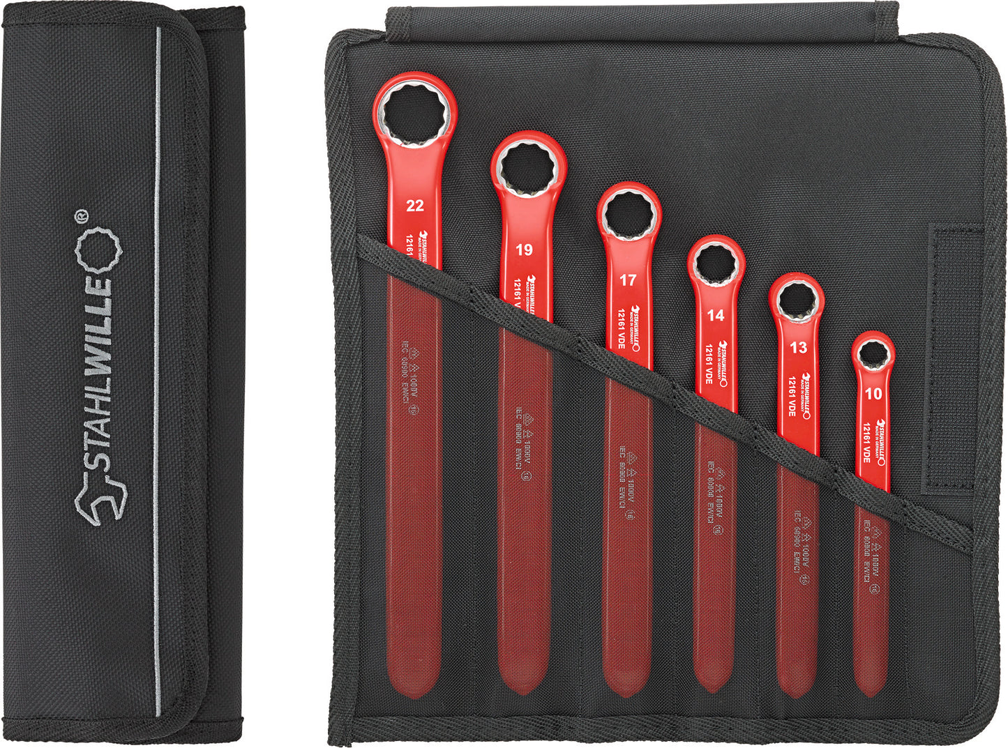 Stahlwille 96404302 12161/6 VDE Vde Ring Wrench Set