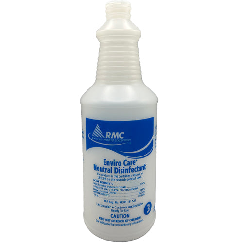 Rochester Midland 35064514 Spray Bottle 32 Oz Enviro Care Neutral Disinfectant 6/Cs