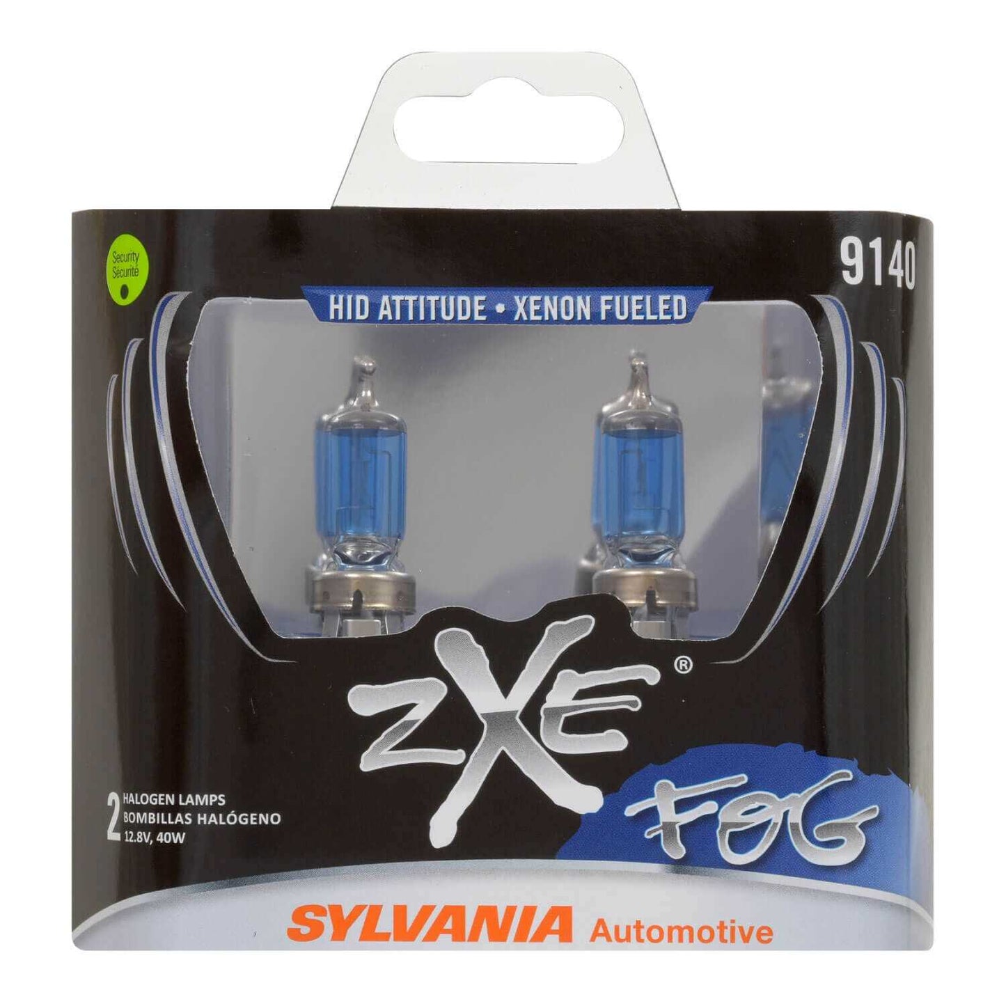 Sylvania Automotive 35228 Sylvania 9140 Silverstar Zxe Halogen Fog Bulb, 2 Pack