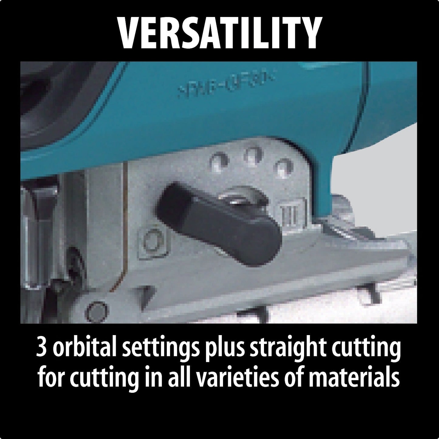 Makita 4350FCT Top Handle Jig Saw, with "Tool‘less" Blade Change