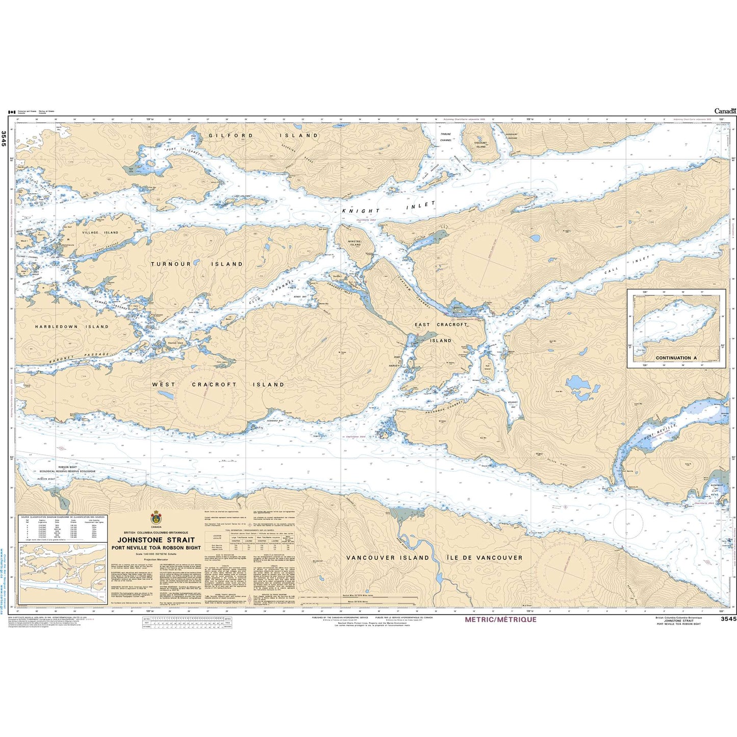 Paradise Clay CAN3545 CHS Johnstone Strait, Port Neville to/ Robson Bight