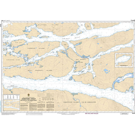 Paradise Clay CAN3545 CHS Johnstone Strait, Port Neville to/ Robson Bight