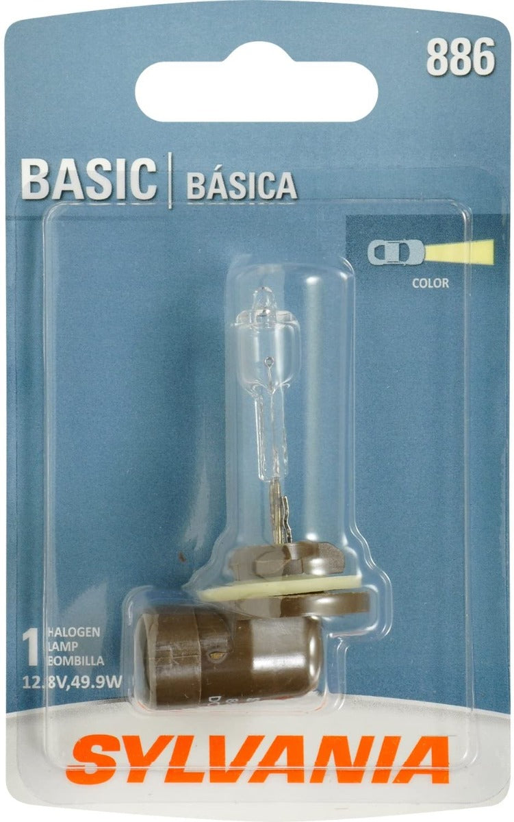 SYLVANIA AUTOMOTIVE 35455 SYLVANIA 886 BASIC HALOGEN FOG BULB, (CONTAINS 1 BULB)