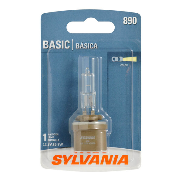 Sylvania Automotive 35457 Sylvania 890 Basic Halogen Fog Bulb, Pack Of 1