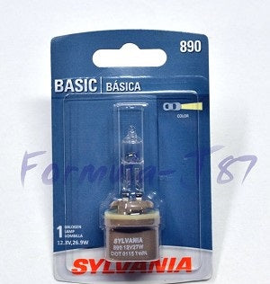 Sylvania Automotive 35457 Sylvania 890 Basic Halogen Fog Bulb, Pack Of 1