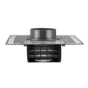 Lambro OLD3540 3 Inch Or 4 Inch Black Abs Plastic Roof Exhaust Vent – Damper – Screen