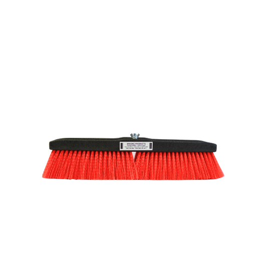 Bruske Medium Blend Of Soft Red Bristles 18"