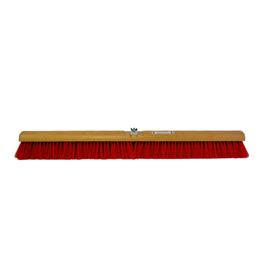 Bruske Medium Blend Of Soft Red Bristles 36"