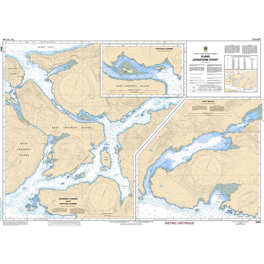 Paradise Clay CAN3564 CHS Chart Plans - Johnstone Strait