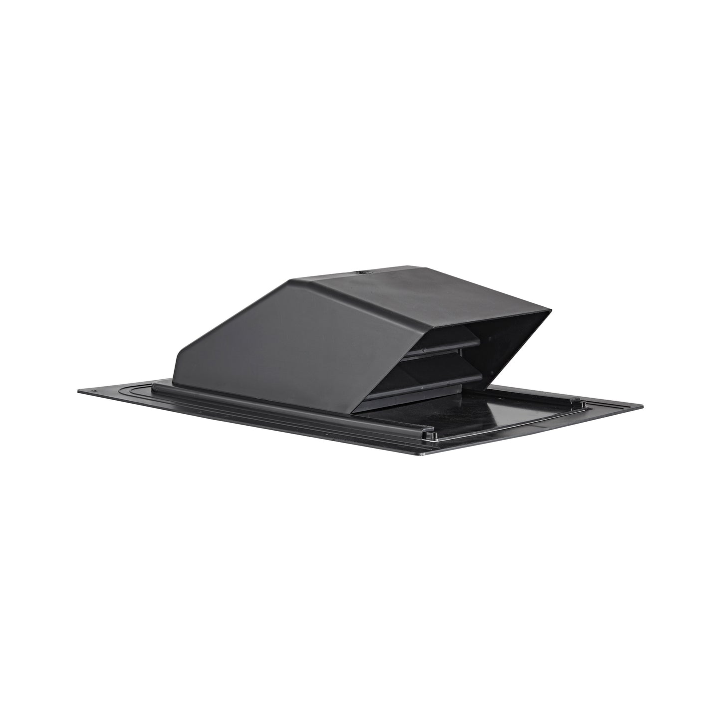 Lambro 3567 Black Abs Plastic Exhaust Roof Vent – Ducts Up To 7 Inch Round – Flush Mount