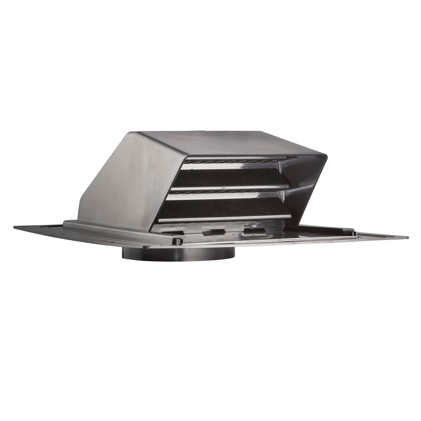 Lambro 357 7 Inch Black Abs Plastic Exhaust Roof Vent