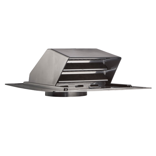 Lambro 355 5 Inch Black Abs Plastic Exhaust Roof Vent