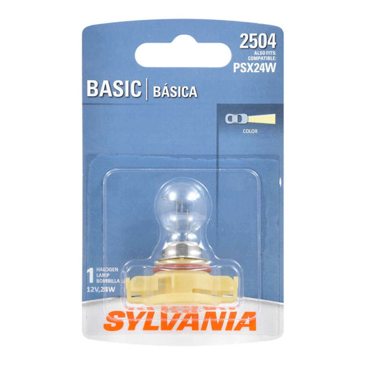 Sylvania Automotive 35700 Sylvania 2504 Basic Fog Bulb, 1 Pack