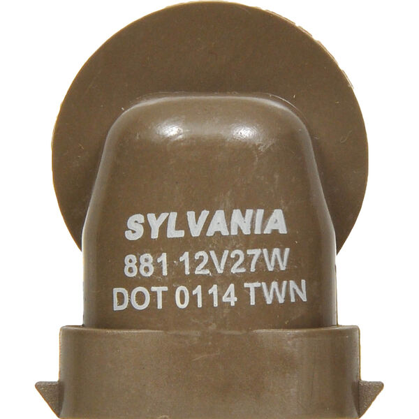 Sylvania Automotive 35715 Sylvania 881 Basic Halogen Fog Bulb, Pack Of 1