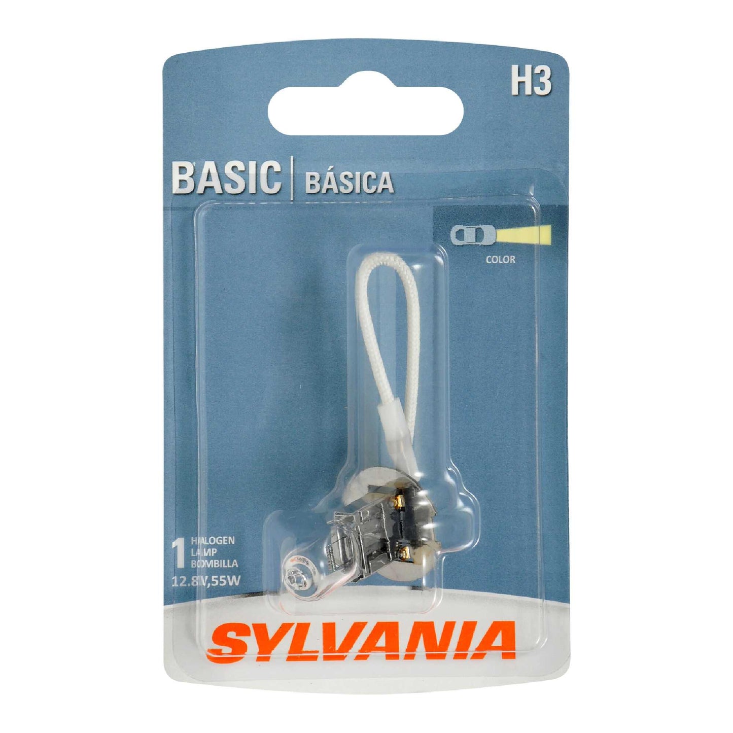 Sylvania Automotive 35728 Sylvania H3 Basic Fog Bulb, 1 Pack