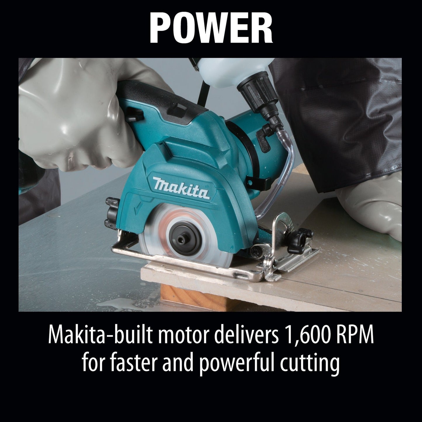 Makita CC02Z 12V max CXT® Lithium‘Ion Cordless 3‘3/8" Tile/Glass Saw, Tool Only