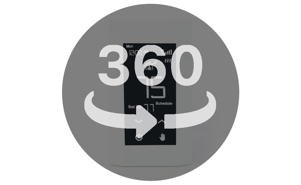 King Electric K901-B Thermostat, Hoot Wifi Sp 240V 16A Black