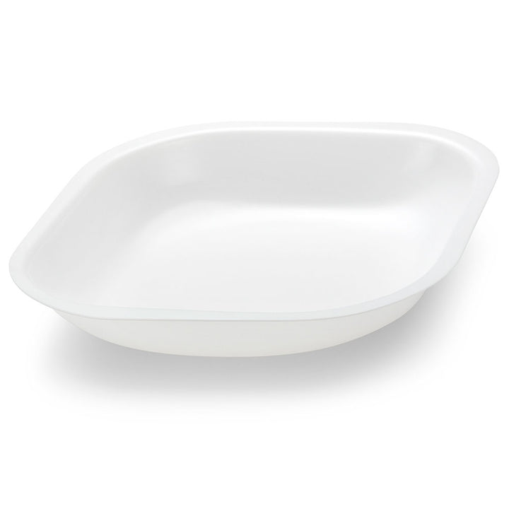 Globe Scientific 3614-100 Weight Boat Diamond Shaped Antistatic PS White 100mL